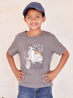 Jungenkleidung-Jungen T-Shirt, grafischer Print Oeko-Tex