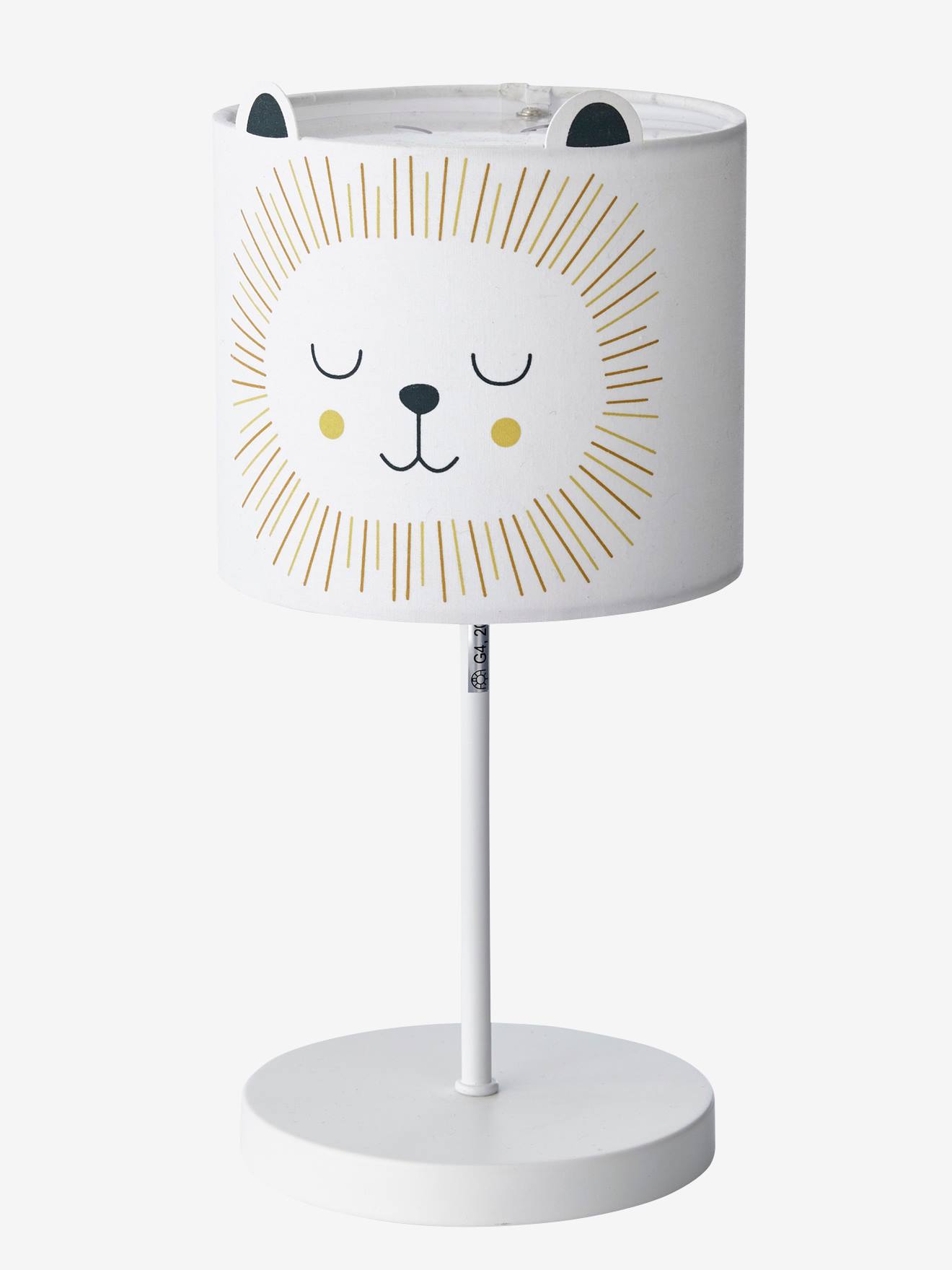Nachttischlampe mit Ohren LÖWE
