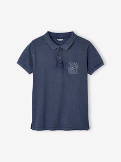 Jungenkleidung-Shirts, Poloshirts & Rollkragenpullover-Poloshirts-Jungen Poloshirt mit Stickerei