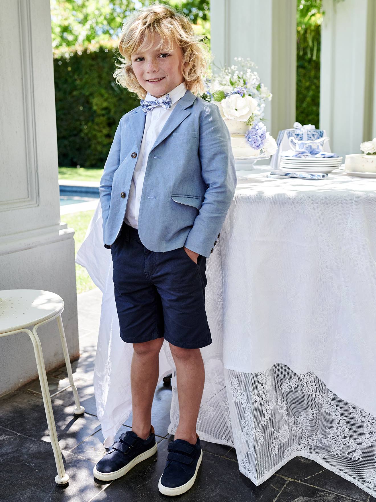 Thumbnail - Festliche Jungen Shorts