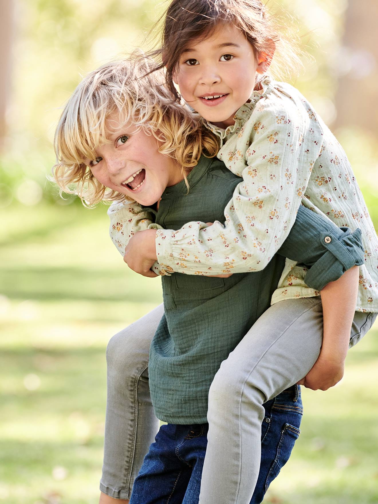 Thumbnail - Jungen Hemd aus Musselin