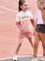 Sport-Shorts für Mädchen Oeko-Tex - dunkelblau+rosa+ziegel - 8