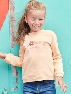 Maedchenkleidung-Pullover, Strickjacken & Sweatshirts-Mädchen Sweatshirt BASIC