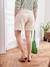 Umstands-Shorts aus Musselin - wollweiß+ziegel - 5
