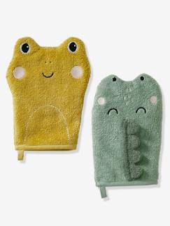 Babymode-Bademäntel & Badecapes-2er-Set Baby Waschhandschuhe OZEAN