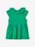 Mädchen Baby Kleid - grün+orange - 3