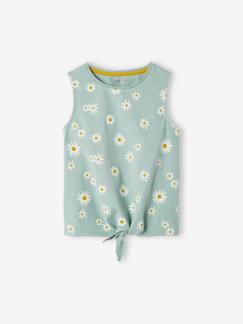 Maedchenkleidung-Shirts & Rollkragenpullover-Shirts-Mädchen Top mit Knoten, bedruckt Oeko-Tex