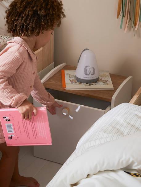 Kinderzimmer Nachtschrank „Konfetti“ - weiß - 5