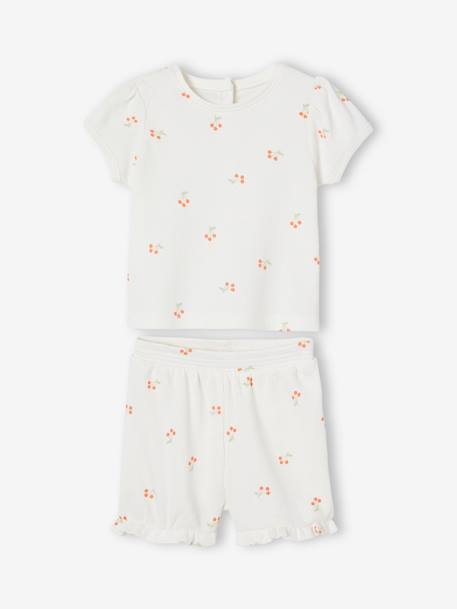 2er-Pack Mädchen Baby Schlafanzüge Oeko-Tex - zartrosa - 2