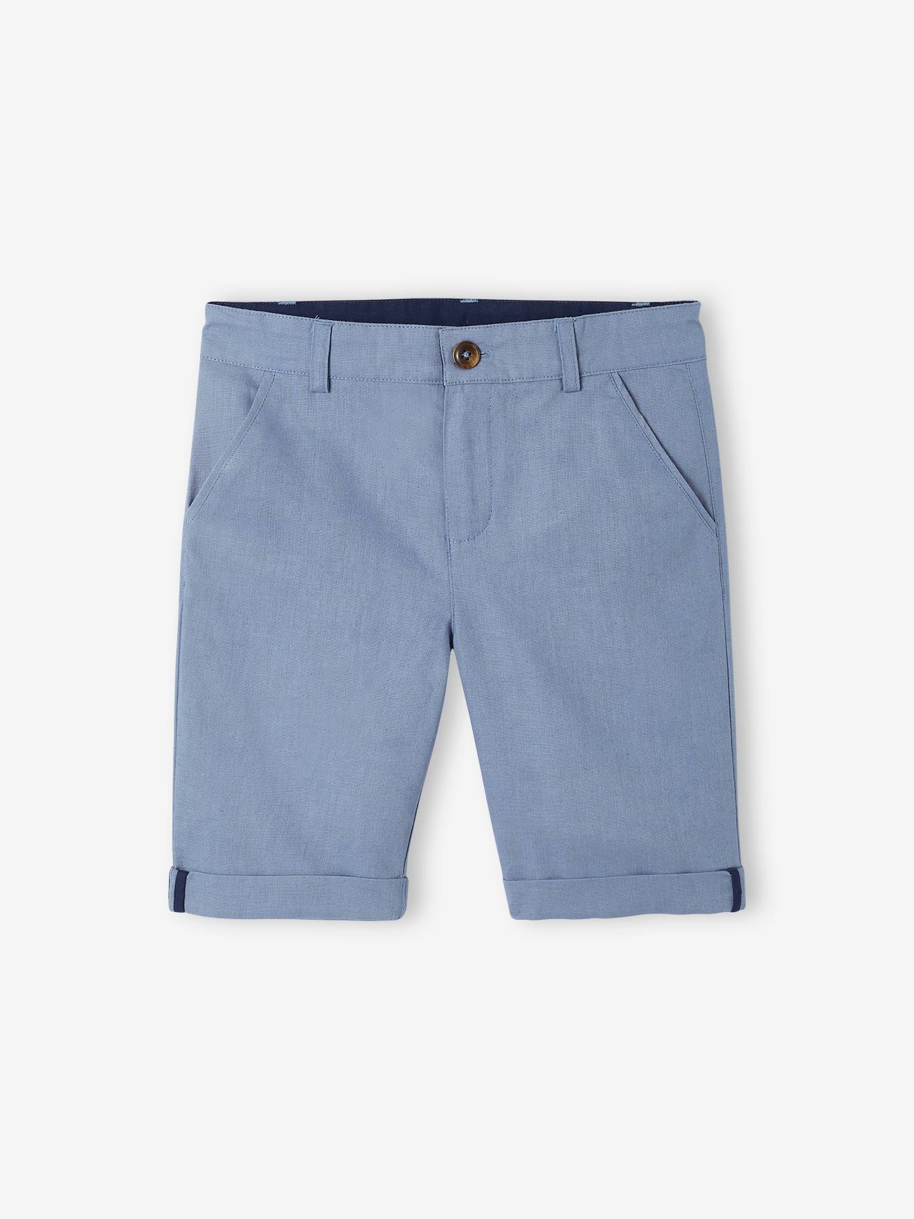 Vertbaudet Festliche Jungen Shorts Blau 158/164