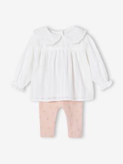 Babymode-Baby-Sets-Baby-Set: Bluse & Leggings