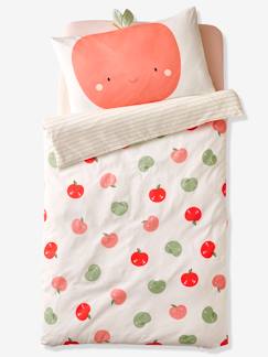Dekoration & Bettwäsche-Babybettwäsche-Baby Bettbezug ohne Kissenbezug „Apfel“ Oeko-Tex