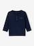 Jungen Baby Henley-Shirt BASIC, personalisierbar Oeko-Tex - nachtblau+pfirsich+sand - 5