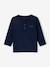 Jungen Baby Henley-Shirt BASIC, personalisierbar - nachtblau+rostbraun+sand - 6