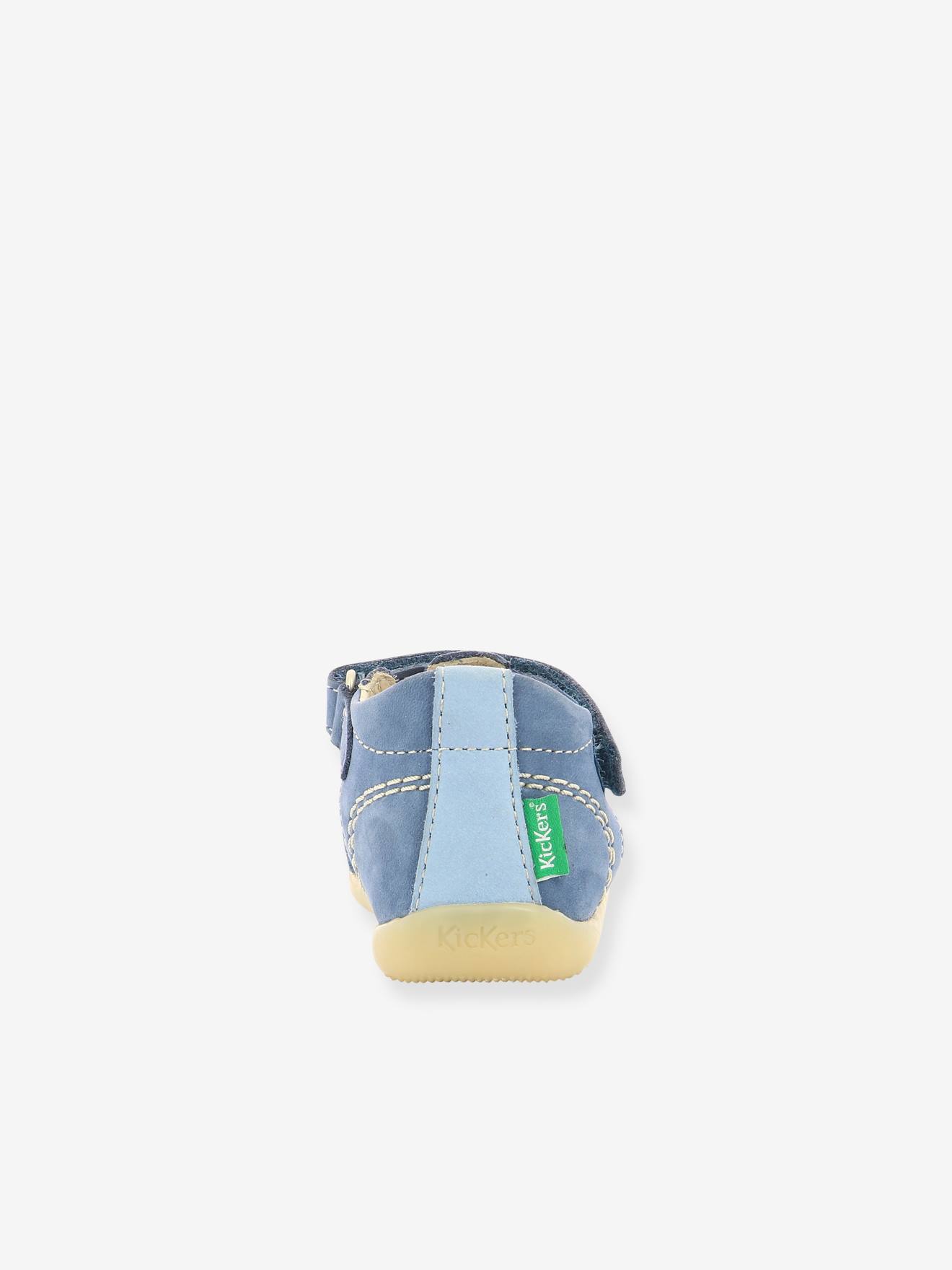 Baby Sandalen BIGBAZAR 2 ICONIQUE BIBOO KICKERS blau tricolor