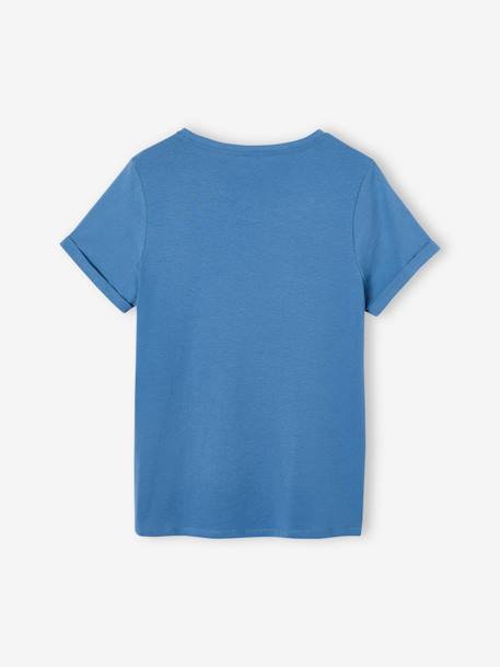 Bio-Kollektion: T-Shirt für Schwangerschaft & Stillzeit „Club Mama“ - anthrazit+blau+rosa+Terrakotta - 13