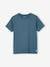 Jungen T-Shirt BASIC, personalisierbar Oeko-Tex - blaugrau+bordeaux+graugrün+hellblau+hellgelb+wollweiß - 1