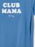 Bio-Kollektion: T-Shirt für Schwangerschaft & Stillzeit „Club Mama“ - anthrazit+blau+rosa+Terrakotta - 14