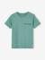 Jungen T-Shirt BASIC, personalisierbar Oeko-Tex - blaugrau+bordeaux+graugrün+hellblau+hellgelb+wollweiß - 15