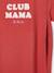 Bio-Kollektion: T-Shirt für Schwangerschaft & Stillzeit „Club Mama“ - anthrazit+blau+rosa+senf+Terrakotta - 38