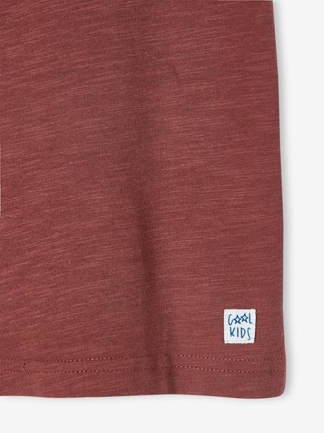 Jungen T-Shirt BASIC, personalisierbar Oeko-Tex - blaugrau+bordeaux+graugrün+hellblau+hellgelb+wollweiß - 12