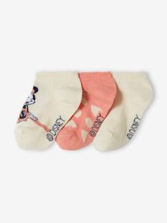 Maedchenkleidung-Unterwäsche, Socken, Strumpfhosen-3er-Pack Mädchen Socken Disney MINNIE MAUS