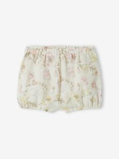 Babymode-Shorts-Festliche Baby Shorts aus Musselin