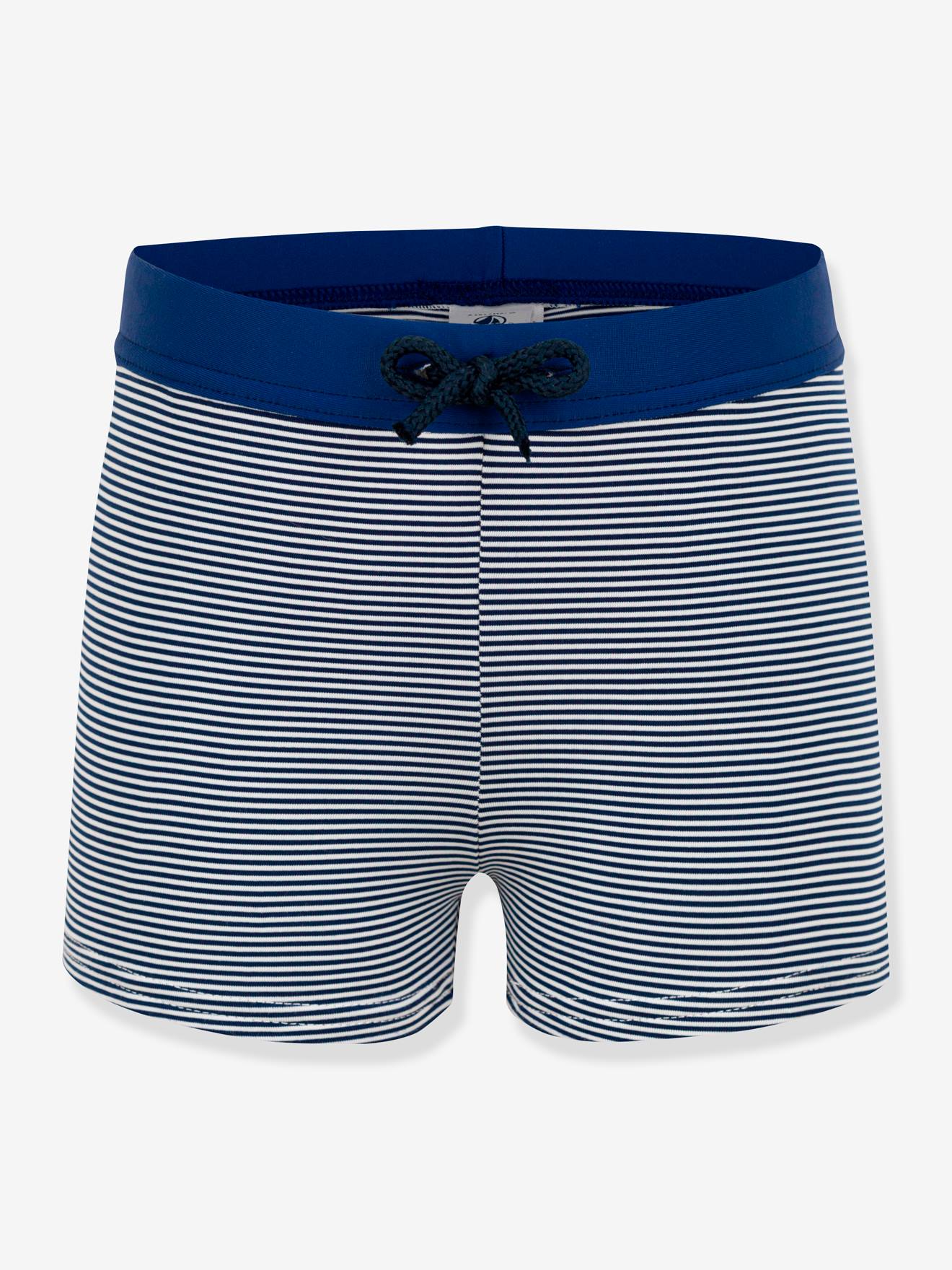 Jungen Badehose PETIT BATEAU blau male 98/104