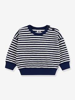 Babymode-Pullover, Strickjacken & Sweatshirts-Baby Sweatshirt PETIT BATEAU