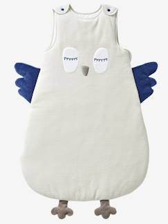 Kinderzimmer-Babybettwäsche-Ärmelloser Winter-Schlafsack "Nachteule“
