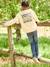 Jungen Sweatshirt mit Print hinten - gelb+pfirsich - 9