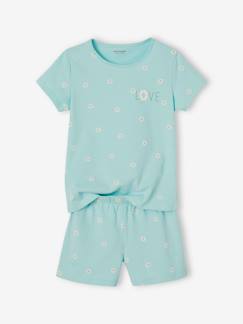 Maedchenkleidung-Schlafanzüge & Nachthemden-Kurzer Mädchen Schlafanzug BASIC