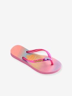 Kinderschuhe-Mädchenschuhe-Kinder Zehenpantoletten „Slim Glitter Trendy“ HAVAIANAS