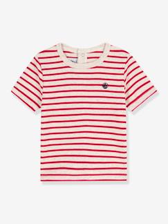 Babymode-Shirts & Rollkragenpullover-Baby T-Shirt PETIT BATEAU, Bio-Baumwolle Oeko-Tex