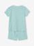 Kurzer Mädchen Schlafanzug BASIC - aqua - 4