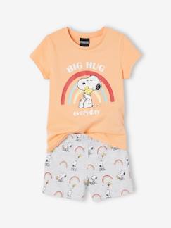 Maedchenkleidung-Schlafanzüge & Nachthemden-Kurzer Mädchen Schlafanzug PEANUTS SNOOPY