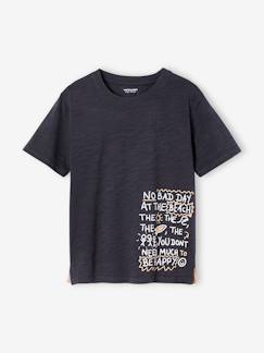 Jungenkleidung-Jungen T-Shirt, Surfer-Schriftzug
