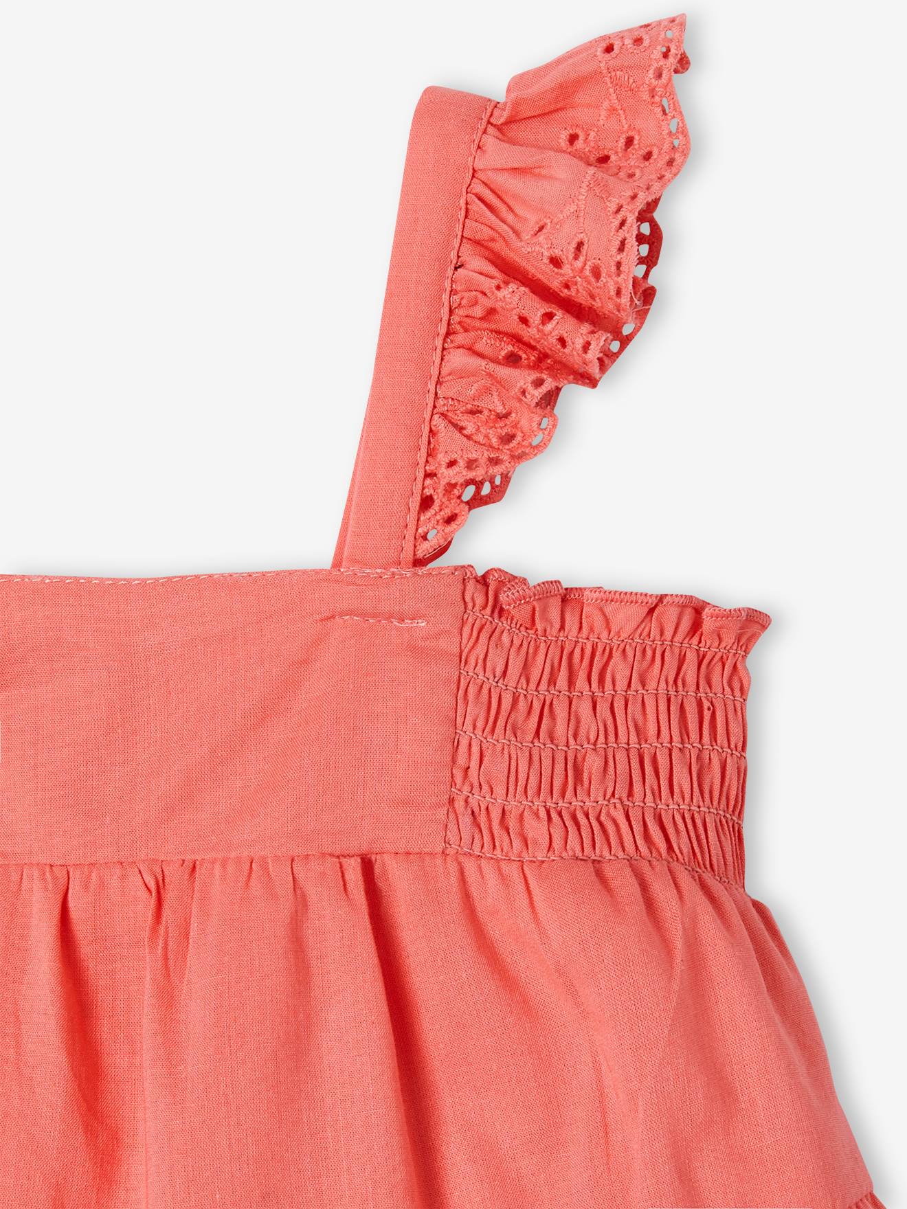 Thumbnail - Mädchen Baby Kleid mit Stufenvolants