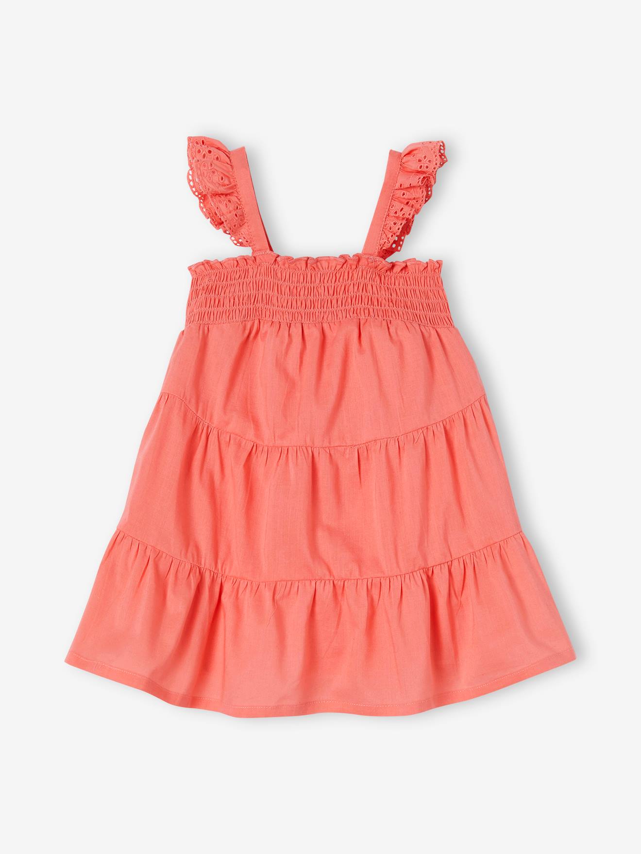 Mädchen Baby Kleid mit Stufenvolants