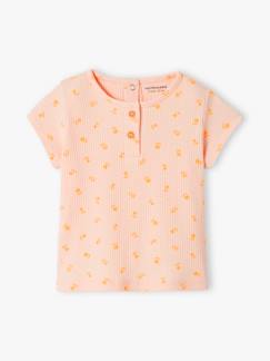 Babymode-Shirts & Rollkragenpullover-Shirts-Geripptes Baby T-Shirt