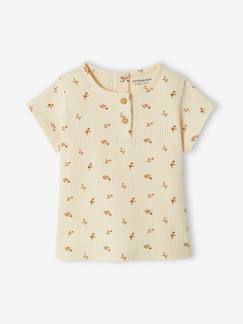Babymode-Shirts & Rollkragenpullover-Shirts-Geripptes Baby T-Shirt