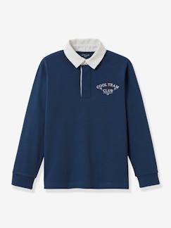 Jungen Rugbyshirt CYRILLUS, Bio-Baumwolle -  - [numero-image]