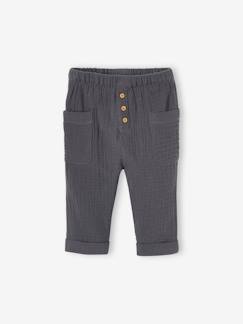 Babymode-Hosen & Jeans-Baby Hose mit Schlupfbund Oeko Tex