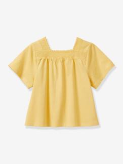 Besticktes Mädchen T-Shirt CYRILLUS, Bio-Baumwolle -  - [numero-image]
