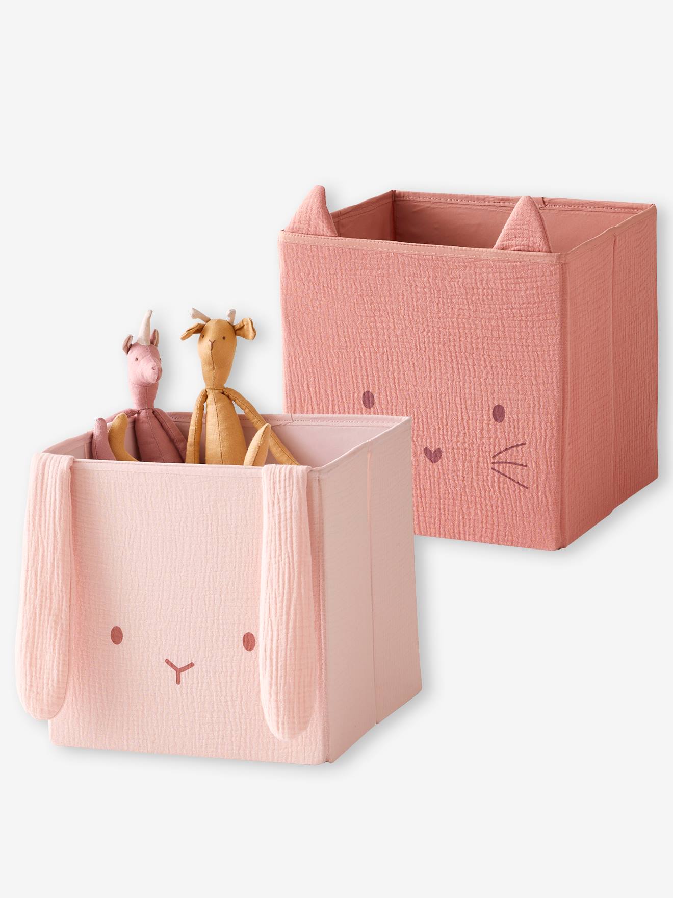 2er-Set Kinderzimmer Aufbewahrungsboxen