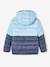 Jungen Wende-Steppjacke mit Recyclingmaterial - dunkelblau+salbeigrün - 3