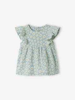 Babymode-Hemden & Blusen-Baby Volantbluse