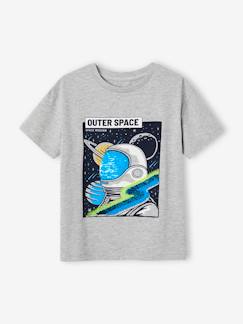 Jungenkleidung-Jungen T-Shirt mit Paillettenmotiv