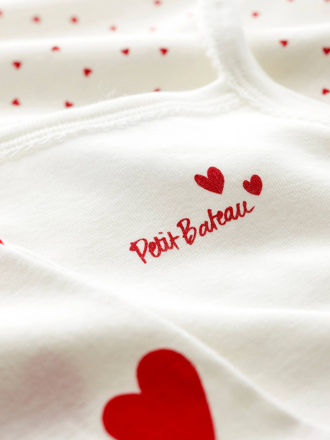 Thumbnail - 3er-Pack Baby Trägerbodys PETIT BATEAU