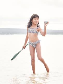 Maedchenkleidung-Bademode-Bikinis-Mädchen Bikini, Blumen